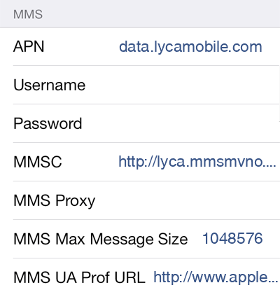 Lycamobile Apn Settings For Ios Apn Settings Usa